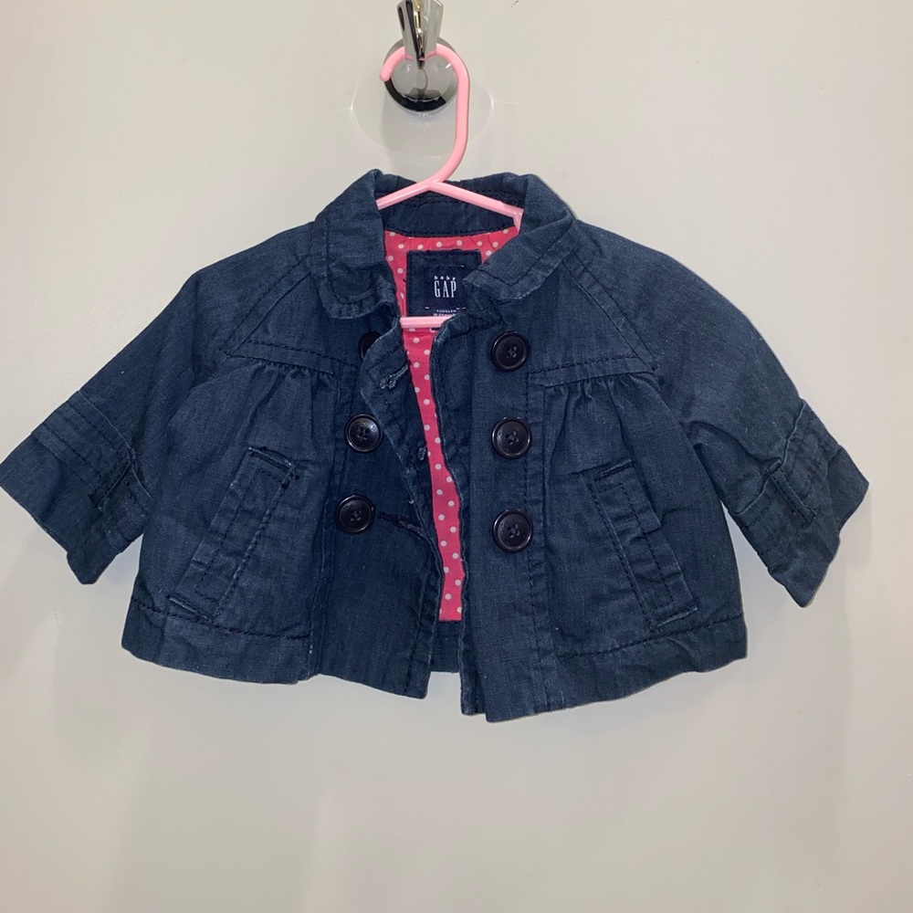 Toddler GAP Dark Blue Jean Jacket 18-24 mo